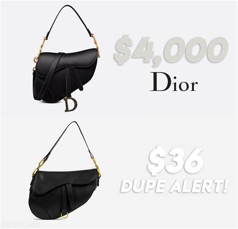 christian dior handbag dupe|knockoff dior buckle bag.